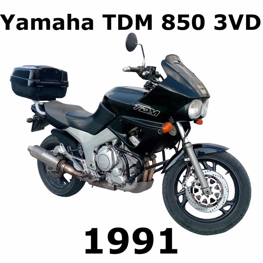 Yamaha TDM 850 3VD 1991 sport bike motorcycle by Krampfstadt